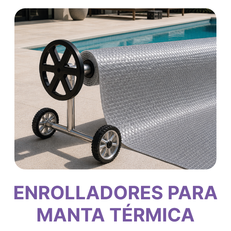 Enrolladores de manta t&eacute;rmica